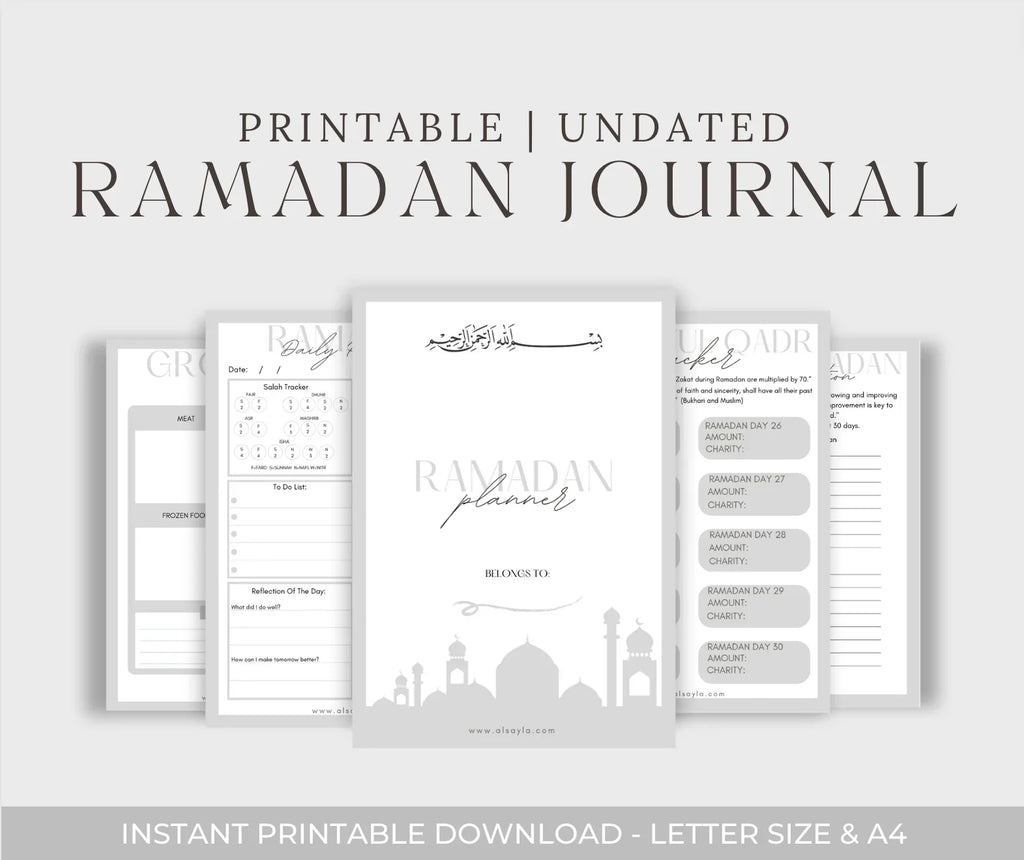 Ramadan Journal - Digital Planner - AL-SAYLA